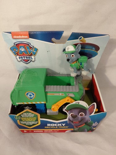Paw patrol rocky recycle truck - paw,