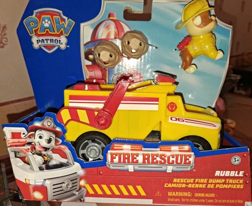 Paw patrol rubble fire rescue - rubble,