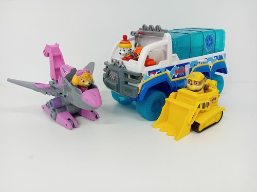 Paw patrol vehicle set - paw, with