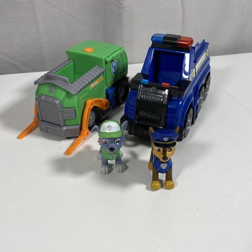 Paw patrol rocky recycle truck - paw,