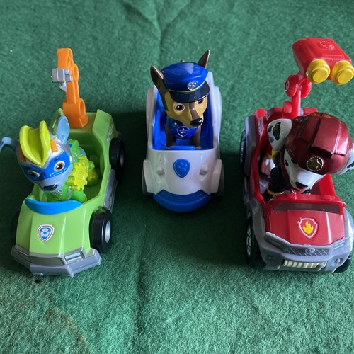 Paw patrol vehicles with - paw,