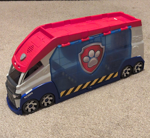 Paw patrol car transporter - paw,