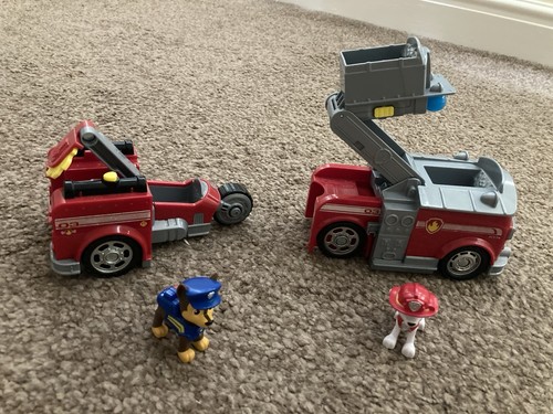 Paw patrol marshall - patrol, truck