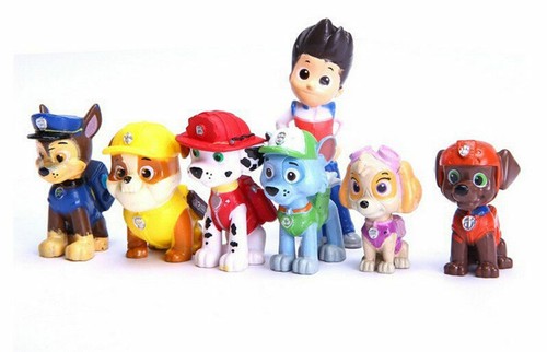 12pcs paw patrol action - 12pcs,